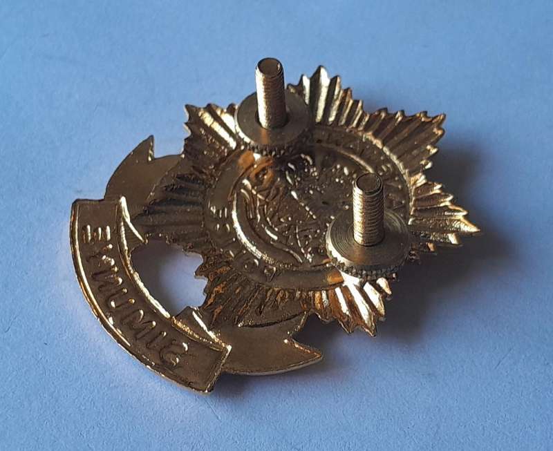 Vintage Homelands Kangwane Police Cap Badge. Screw Lugs Intact.