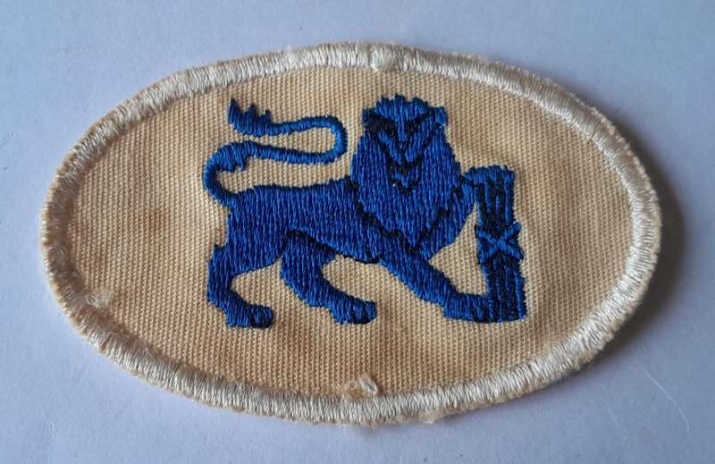 Pair SADF Navy Chief Petty Officer Rank Badges.