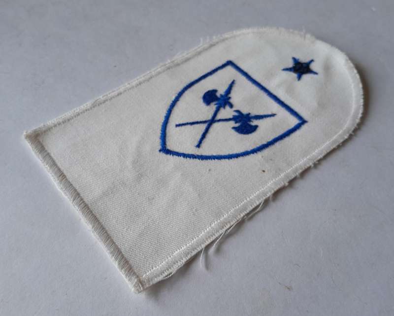 SADF Navy Security & Protection Large Mustering Badge.