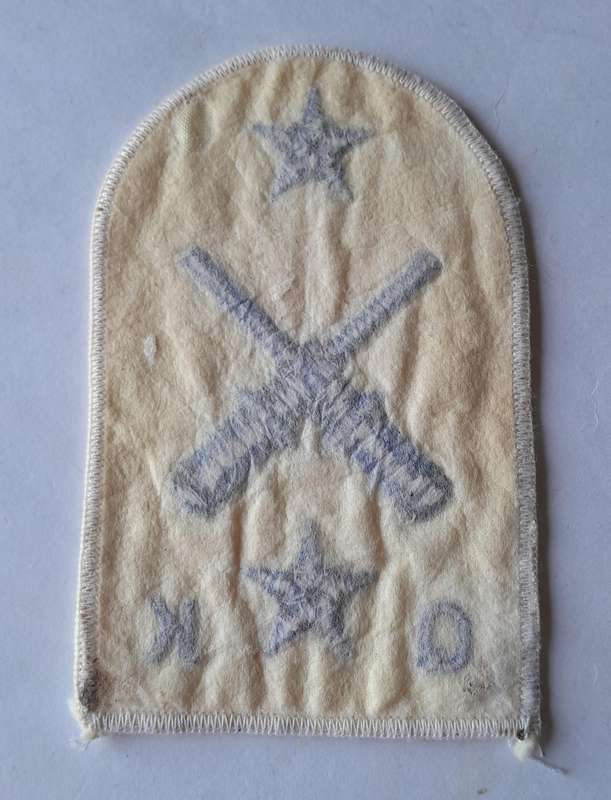 SADF Navy Quarters Armourer Gunner Large Mustering Badge.