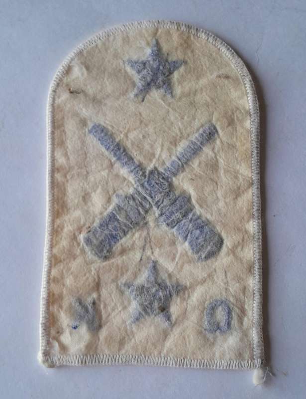 SADF Navy Quarters Armourer Gunner Large Mustering Badge.