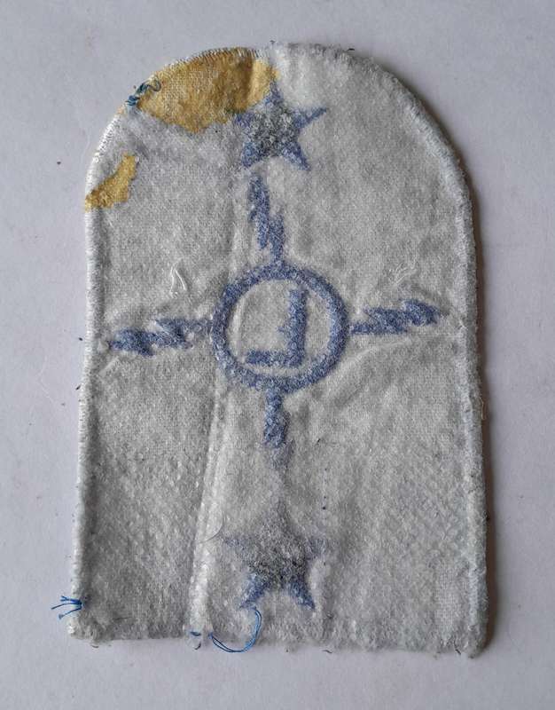 SADF Navy Electrical Fitter Large Mustering Badge.