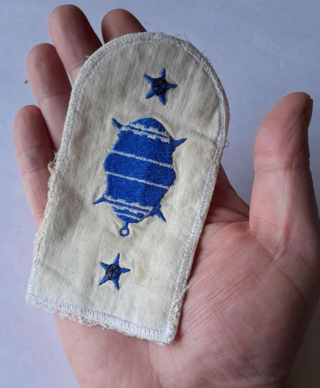 SADF Navy Mine Counter Measure Large Mustering Badge.