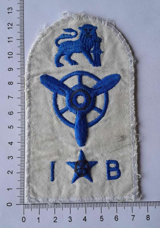 SADF Navy Internal Combustion Artificer Large Mustering Badge.