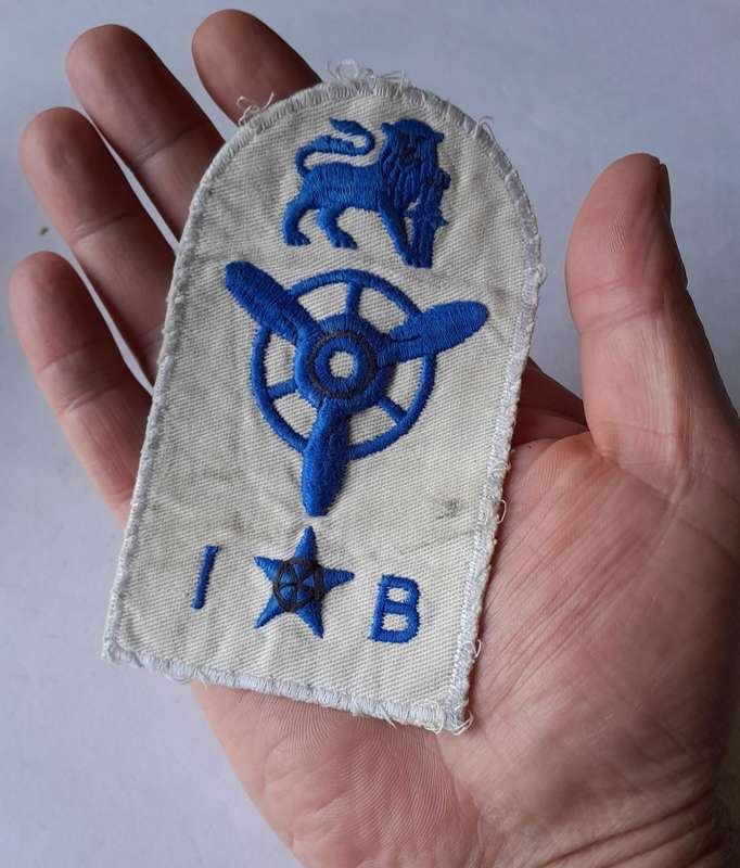 SADF Navy Internal Combustion Artificer Large Mustering Badge.