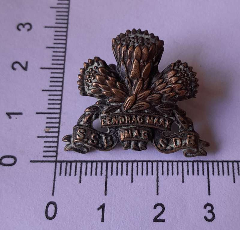 SADF Special Service Battalion Badge.  Lugs Intact.
