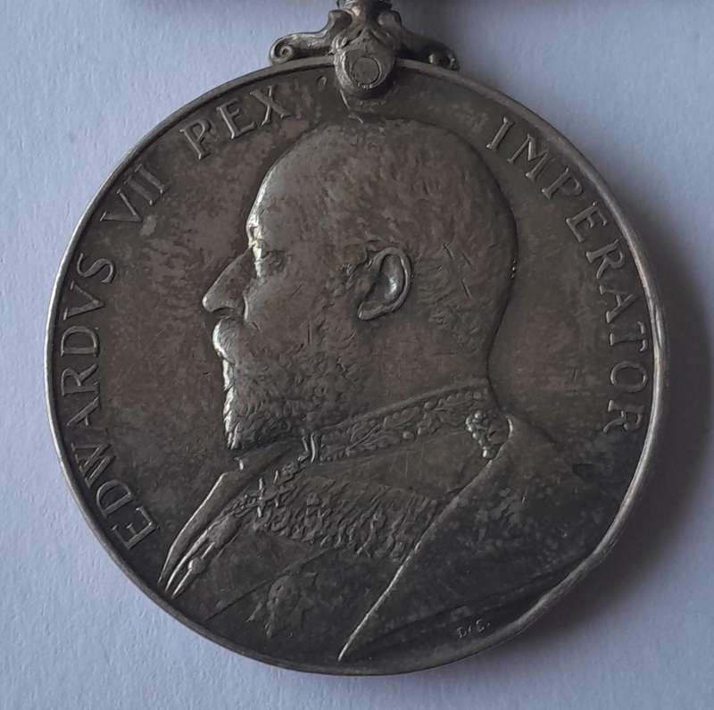 Boer War KSA Medal to "5924 PTE. N. SINNOT.  RL. IRISH REGT."