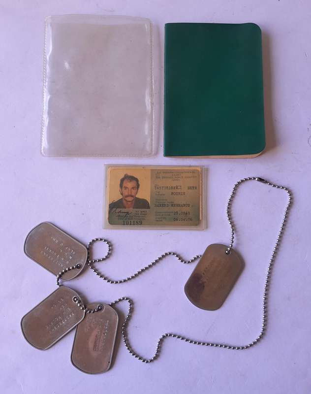 1970's SADF Collection With Dog Tags.
