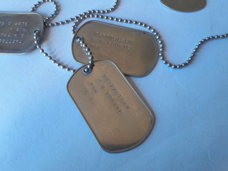 1970's SADF Collection With Dog Tags.