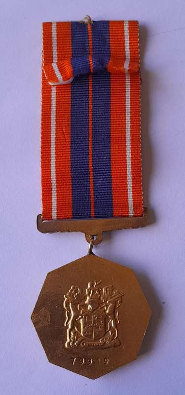 SADF Pro Patria Full-Size Medal. No. 79919.