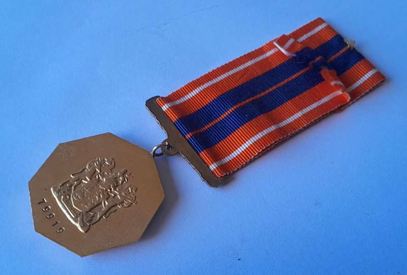 SADF Pro Patria Full-Size Medal. No. 79919.