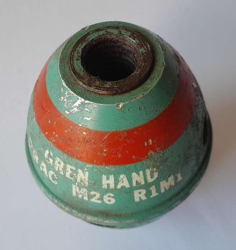 1980's SADF M26 Practice Hand Grenade. (No International Shipping)