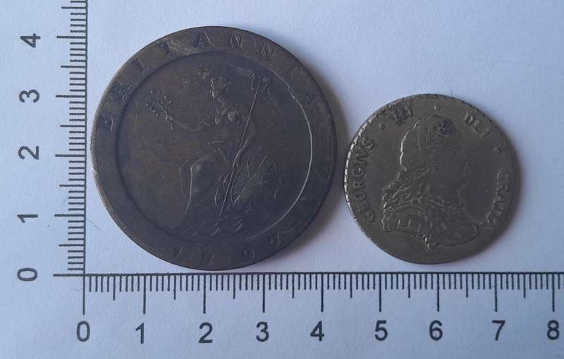 Set of 2 Jan Van Riebeeck Replica Coins.