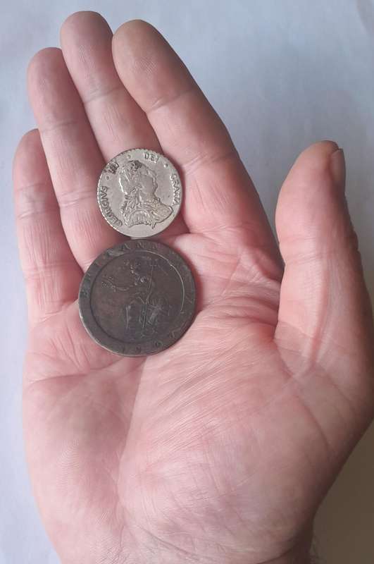 Set of 2 Jan Van Riebeeck Replica Coins.