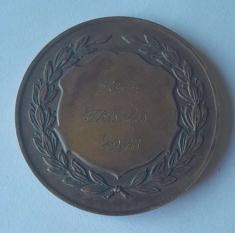 Vintage Large 1973 Netball Bronze Medal.