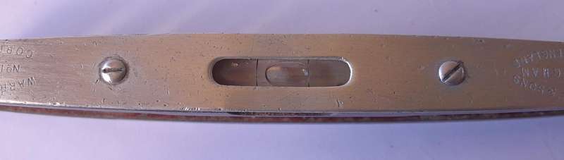 Vintage J.Rabone & Sons No.1420 Aluminium Torpedo Spirit Level.