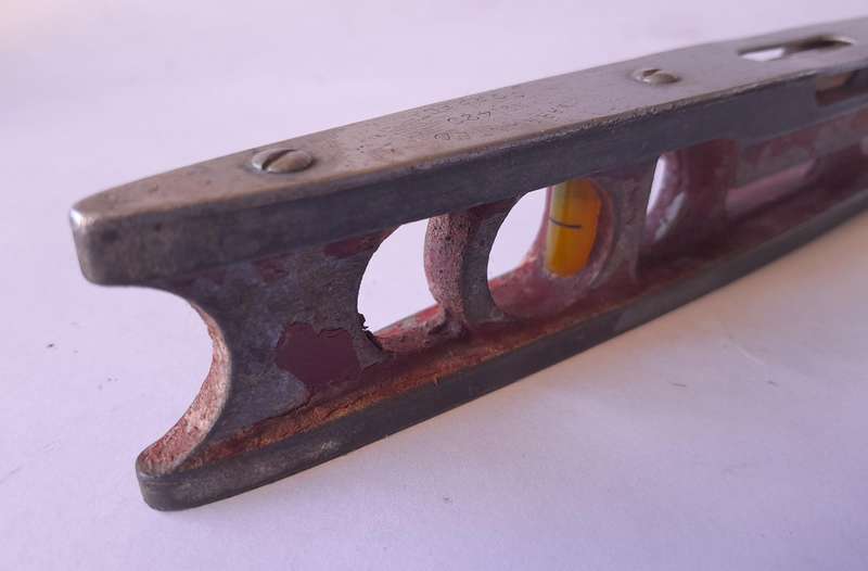 Vintage J.Rabone & Sons No.1420 Aluminium Torpedo Spirit Level.