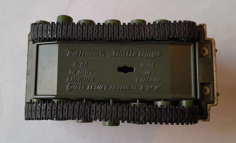 1970's Matchbox Lesney Battle Kings Hawk Launcher. 11cm.