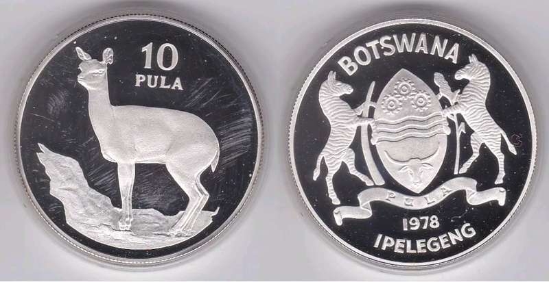Botswana 10 Pula Coin