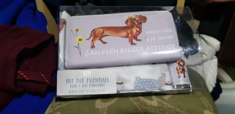 Hot Dog Essentials" Dachshund-themed Gift Set