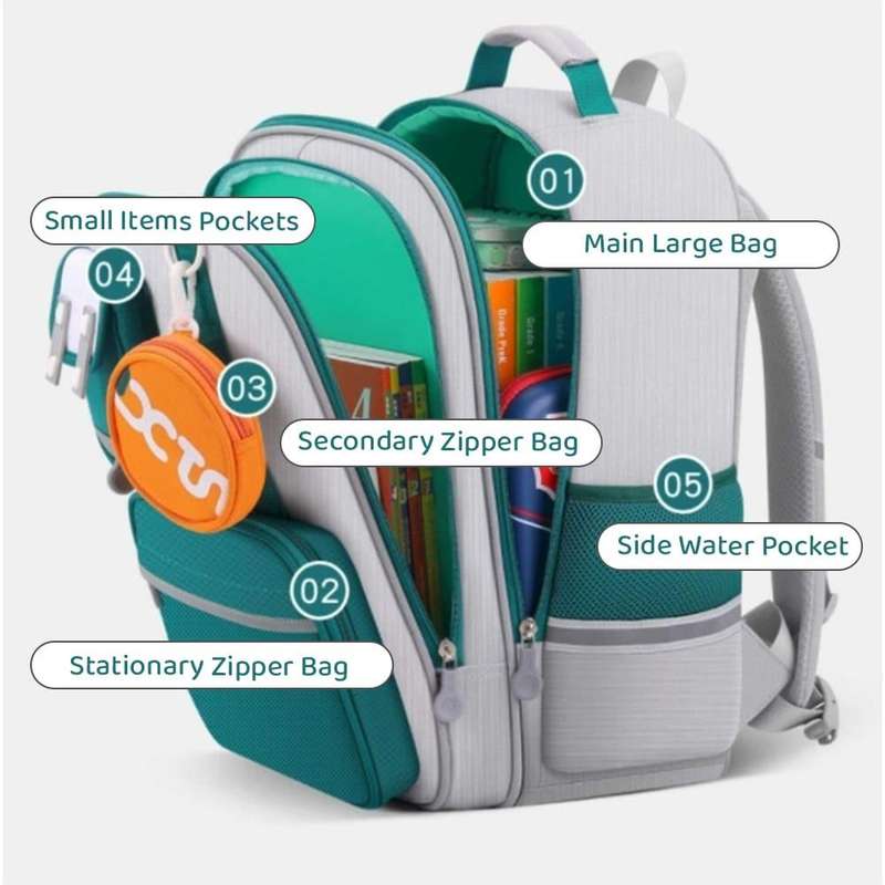 Rolling Kids School Backpack
