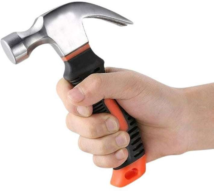 Set of 2) Mini Straight Claw Hammer (1 kg)