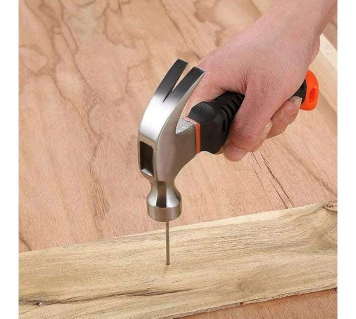 Set of 2) Mini Straight Claw Hammer (1 kg)