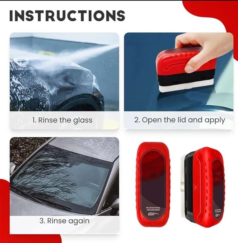 Oil Film Cleaning Brush