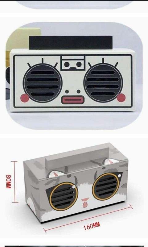 bluetooth retro new creative speaker, cartoon gift