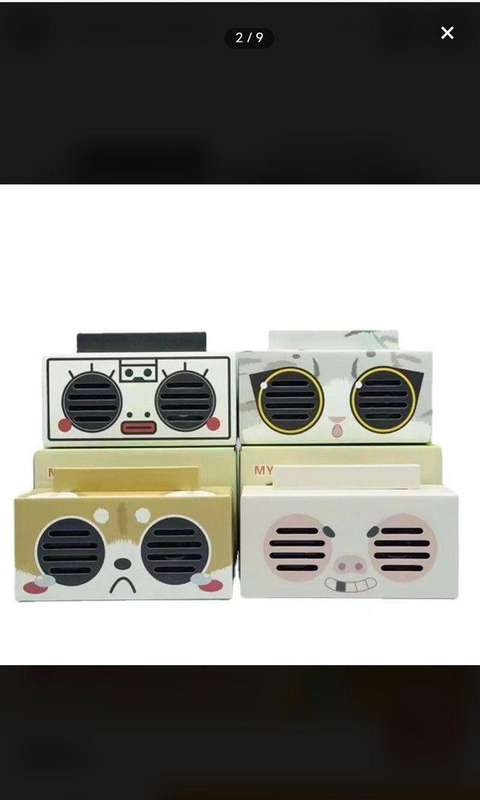 bluetooth retro new creative speaker, cartoon gift