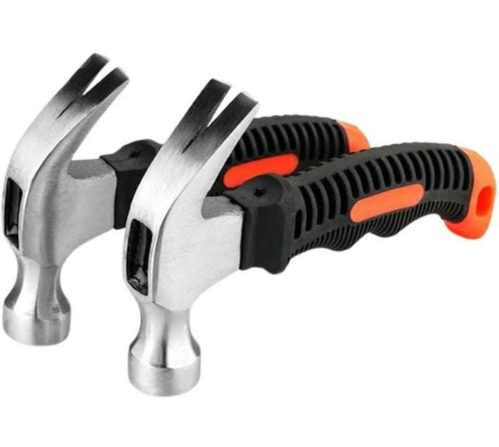 Set of 2) Mini Straight Claw Hammer (1 kg)