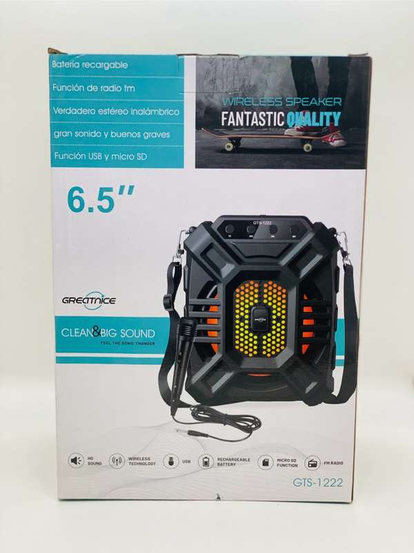 GTS 1222  6.5 Inch Wireless Speaker
