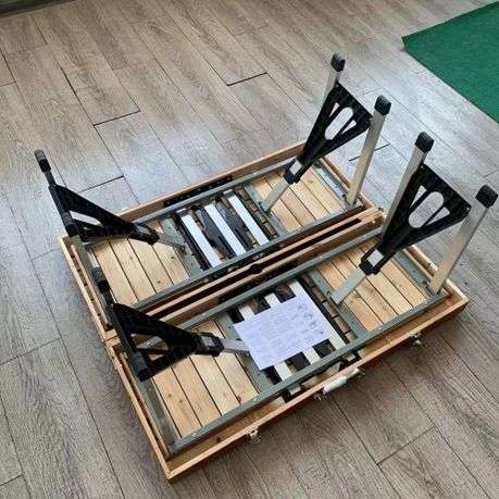 Portable Outdoor Gathering Camping & Picnic Folding Table Chair Set