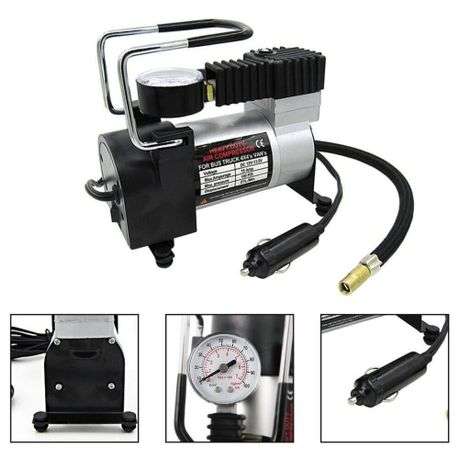 Heavy Duty DC 12V Fast Inflation Compressor for All Cars - 965K