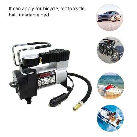 Heavy Duty DC 12V Fast Inflation Compressor for All Cars - 965K