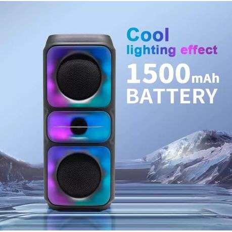 QS-3629 Super Large Outdoor Bluetooth Speaker Karaoke Dual Tone Speaker