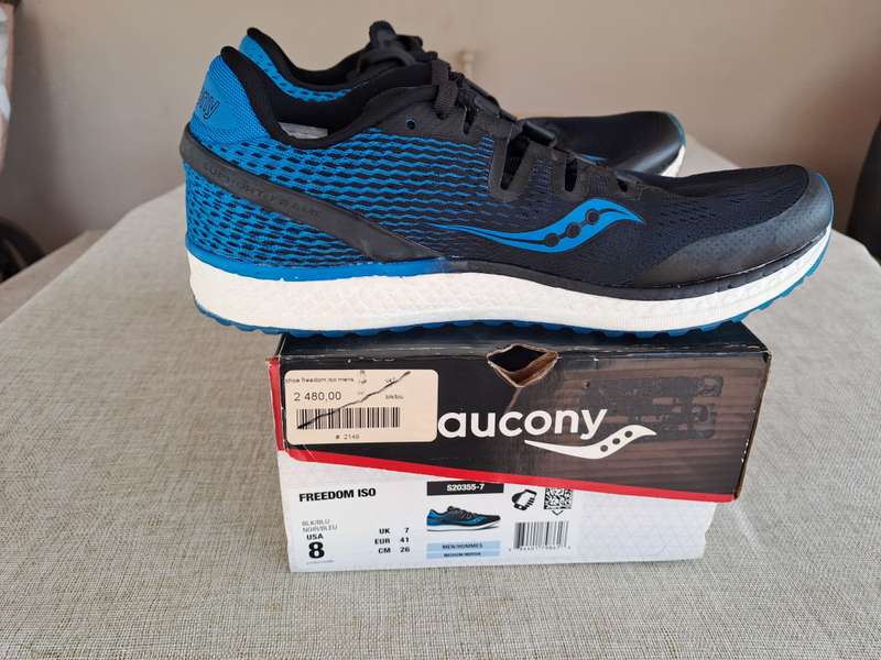 Saucony Freedom Iso mens running shoe - size UK 7 / US 8 / EUR 41 / CM 26