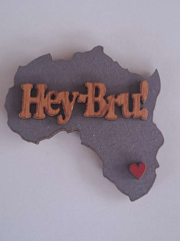 Fridge Magnets Africa- Shaped x 6