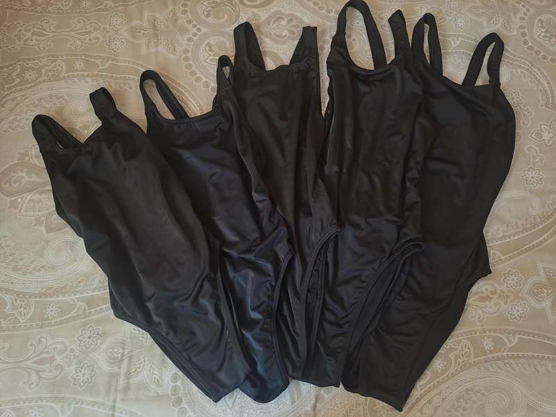Ladies Costumes Fastback Black Fully Lined- Bulk Sale