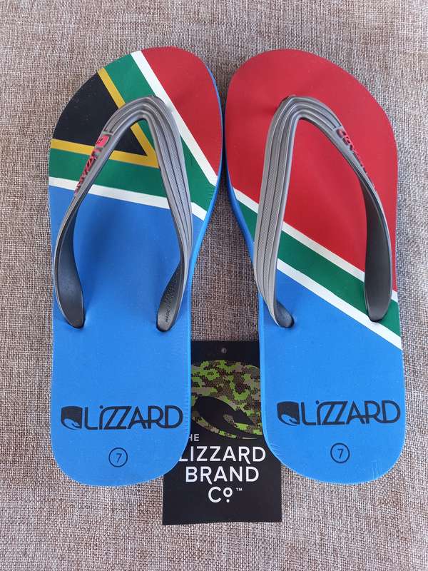 Sandals Flip-flops SA Flag men`s - size UK 11