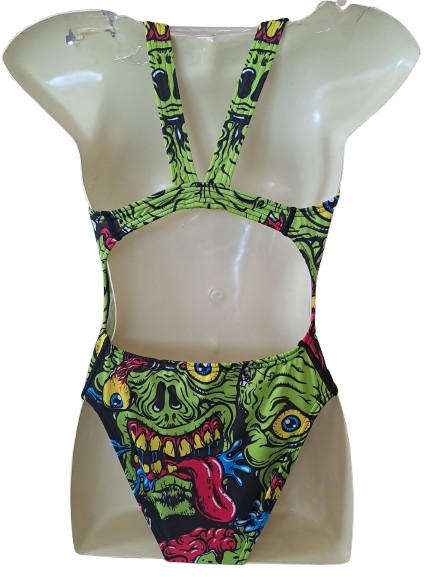 Ladies Costume Zombies Fastback Fully Lined - Size 28