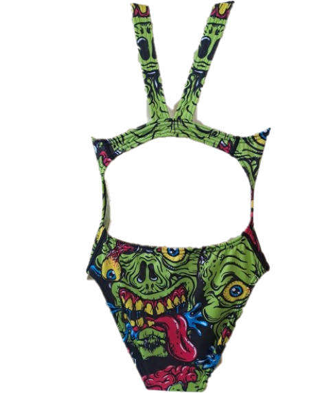 Ladies Costume Zombies Fastback Fully Lined - Size 28