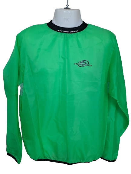 Foul Weather Run Top Second Skins Green - Medium (34)
