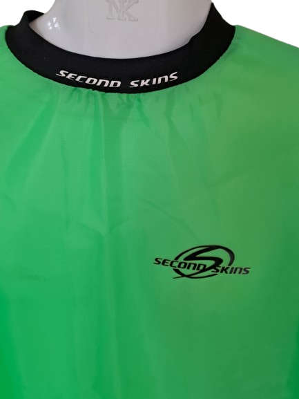 Foul Weather Run Top Second Skins Green - Medium (34)