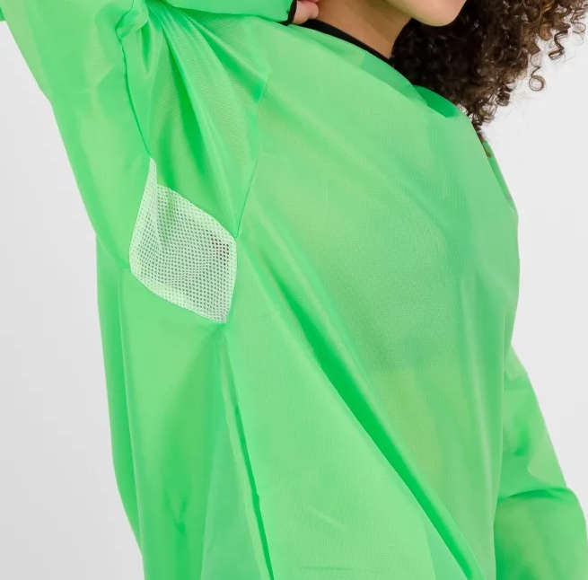 Foul Weather Run Top Second Skins Green - Medium (34)