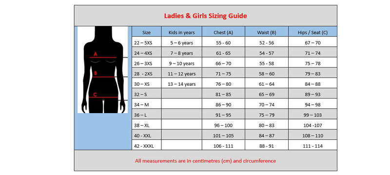 Ladies Costume Zombies Fastback Fully Lined - Size 28