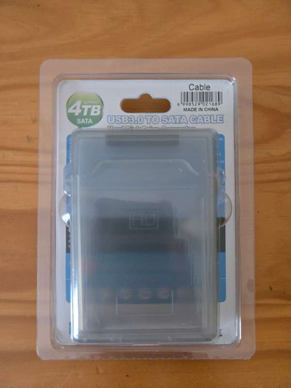 USB 3.0/2.0 To SATA Cable | Includes FREE USB 3.0 To USB Type C Adapter
