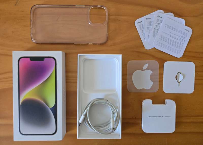 MINT iPhone 14 Starlight | Box + Extras | 128GB
