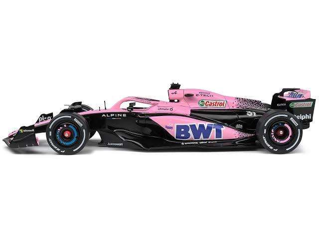 RARE Bburago BWT Alpine A523 | 1:43 | Rare Pink Edition