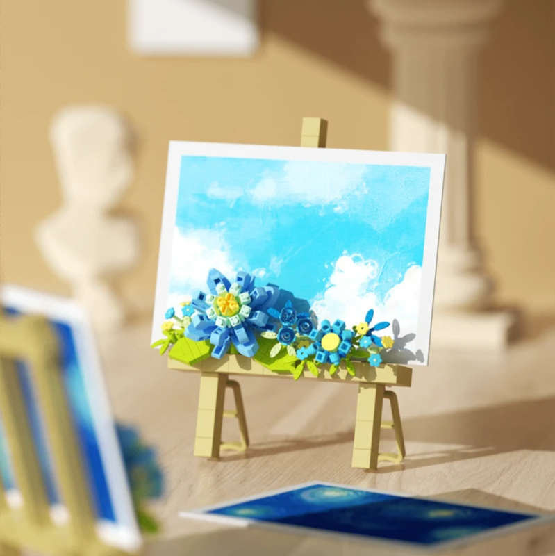 Building Blocks Mini Painting Easel | Generic LEGO